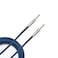 D'Addario DAddario Guitar Cable Guitar Lead Instrument Cable Guitar Accessories Braided Cable 20 Feet762 Meters Blue 1 Pack