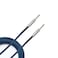 D'Addario DAddario Guitar Cable Guitar Lead Instrument Cable Guitar Accessories Braided Cable 20 Feet762 Meters Blue 1 Pack