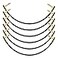 Donner Guitar Patch Cables Right Angle 12 Inch 30cm 14 Instrument Cables for Effect Pedals 6 Pack