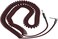 Fender Professional Series Tweed Coiled Instrument Cable Guitar Cable Guitar Accessories StraightAngle Red 30ft