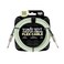 Ernie Ball Flex Instrument Cable StraightStraight 10ft Glow in Dark P06436