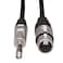 Hosa HXS030 Pro Balanced Interconnect REAN XLR3F to 14 Inches TRS 30 Feet