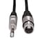 Hosa HXS030 Pro Balanced Interconnect REAN XLR3F to 14 Inches TRS 30 Feet