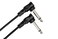 Hosa CFS606 Molded Rightangle to Same Guitar Patch Cable 6 Inches 6 pieces