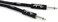 Fender Professional Series Instrument Cable Guitar Cable Guitar Accessories StraightStraight Black 25ft