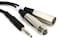 Hosa SRC203 Insert Cable 14 Inches TRS to XLR3 Meters and XLR3F 9 Feet