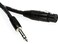 Roland Black Series Interconnect Cable 14Inch TRS to XLR Female 5Feet