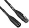 Fender Professional Series Microphone Cable Guitar Cable Guitar Accessories XLR Black 10ft