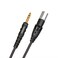 Planet Waves DAddario Accessories Microphone Cable XLR Microphone Cable XLR Female to 14 Inch Male Plugs Gold Plated Shielded for Noise Reduction Custom Series305 Meters 1 Pack