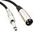 Devinal Unbalanced XLR Male to 14 Inch TS Mono Male Plug Audio Connector 635mm to XLR Cable for Amplifiers Instruments etc10 Feet