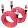 EBXYA XLR Cable 50ft 2 Packs Premium Balanced Microphone Cable with 3Pin XLR Male to Female Mic Speaker Cable Red