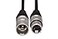 Hosa HXX003 REAN XLR3F to XLR3M Pro Balanced Interconnect Cable 3 Feet