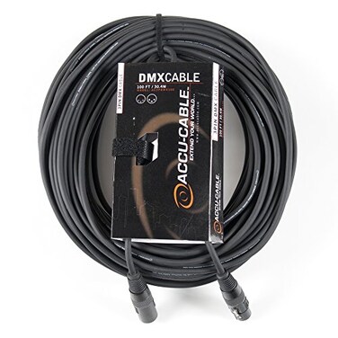 adj Products AC3PDMX100 is a 100 ft True DMX Cable for Lighting Equipment