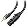 Cable Matters Unbalanced 35mm to XLR Cable 6ft Male to Female 18 Inch to XLR Cable