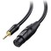 Cable Matters Unbalanced 35mm to XLR Cable 6ft Male to Female 18 Inch to XLR Cable