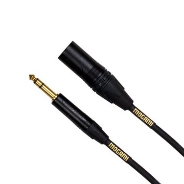 Mogami GoldTRSXLRM10 Balanced Quad Patch Cable 10 feet
