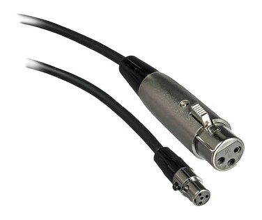 Shure WA310 4Feet Microphone Adapter Cable 4Pin Mini Connector TA4F to XLRF Connector