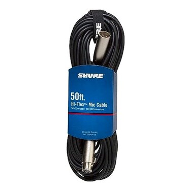 Shure C50J 50 HiFlex Chrome XLR Cable Connectors