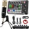 SINWE Podcast Equipment Bundle Condenser Microphone with Tripod Stand and Professional Audio Mixer for Studio Recording Vocals Voice Overs Streaming Broadcast and YouTube Videos