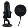 Logitech G Logitech Blue Yeti Game Streaming Kit with Yeti USB Gaming Mic Blue VOCE Software Exclusive Streamlabs Themes Custom Pop Filter PCMacPS4PS5 Blackout