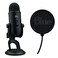 Logitech G Logitech Blue Yeti Game Streaming Kit with Yeti USB Gaming Mic Blue VOCE Software Exclusive Streamlabs Themes Custom Pop Filter PCMacPS4PS5 Blackout