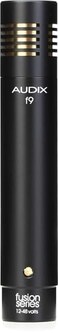 AUDIX f9 SmallDiaphragm Condenser Microphone for Drum Overheads and Acoustic Instruments