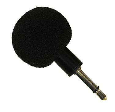 Williams AV Williams Sound MIC 014R Plug Mount Microphone Can be Used with PockeTalker DigiWave DLT transceivers or T2863 FM Transmitter 35mm Mono Plug Omnidirectional Condenser