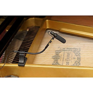 Rannsgeer PMMB19Piano Musical Instrument Microphone with Piano Clamp 5 Connectors