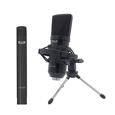 CAD Audio GXL1800SP Studio Pack with GXL1800 Side Address GLX800 Small Diaphragm Mic Perfect for Studio Podcasting Streaming