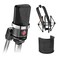 Neumann TLM102 Large Diaphragm Studio Condenser Microphone Black with Suspension Shockmount Pop Filter
