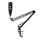 Marantz Professional Pod Pack 1 USB Condenser Microphone Kit for Gaming Streaming and Podcasting with BuiltIn Audio Interface Adjustable Boom Arm and Desk Clamp PlugandPlay