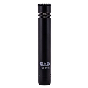 CAD Audio GXL1200 Cardioid Condenser Microphone drum overhead instrument piano guitar microphone Satin Black