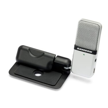 Samson GOMIC Go Mic Portable USB Condenser MicrophoneMounting ClipCarry Case