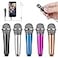 Uniwit Mini Portable VocalInstrument Microphone for Voice Video Recording SingingVlogging Podcasting Tiny Microphone for iPhone Android Phone Computer Latop Notebook Tablet iPadBlack