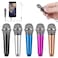 Uniwit Mini Portable VocalInstrument Microphone for Voice Video Recording SingingVlogging Podcasting Tiny Microphone for iPhone Android Phone Computer Latop Notebook Tablet iPadBlack