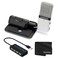 SAMSON Go Mic Portable Clipon USB Condenser Microphone Titanium USB 20 Hub with Individual LED lit Power Switches Cleaning Cloth Deluxe Bundle Great for Podcasting and Field Recording