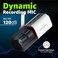 IXTECH Cardioid Dynamic Microphone with Mic Cover Vocal USB XLR Microphone for Podcasting Streaming Recording Gaming and VoiceOver White