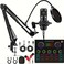 sktome Podcast Equipment Bundle V8max Voice Changer with Podcast Microphone Bundle Studio Condenser Microphone Perfect for Podcasting Recording Singing Streaming and Gaming