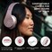 PowerLocus Bluetooth OverEar Headphones Wireless Stereo Foldable Headphones Wireless and Wired Headsets with Builtin Mic Micro SDTF FM for iPhoneSamsungiPadPC Rose Gold