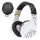 PowerLocus Bluetooth OverEar Headphones Wireless Stereo Foldable Headphones Wireless and Wired Headsets with Builtin Mic Micro SDTF FM for iPhoneSamsungiPadPC BlackWhite