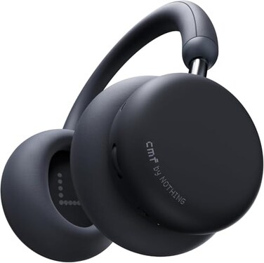 CMF BY Nothing Headphone Pro Active Noise Canceling Wireless Headphones Bluetooth 54 Over The Ear Headset 50H ANC Playtime BassTreble Slider Custom EQSpatial Audio HiRes LDAC Dark Grey