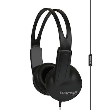 Koss UR10i Lightweight Wired Headphone Black