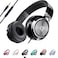 ARTIX CL750 Wired Headphones with Mic Noise Isolating OnEar Headphones for Computer and Laptop Wired Plug in Corded Headphone with Wire Foldable Aux Jack 35mm