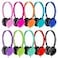 ZXQZYM Bulk Headphones 20 Pack for Classroom School Kids Wholesale Wired Adjustable Headphones Earphones for Students Schools Libraries Museums Mixed Color