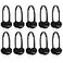 Koss KPH7 Lightweight Portable OnEar Headphones Bundle Black 10Pack