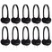 Koss KPH7 Lightweight Portable OnEar Headphones Bundle Black 10Pack