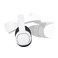 Globular Cluster PH2 Stereo VR Headphones for PS VR 2 Clip On Design Easy to Install and Remove Looks Tidy with Cable Router More Comforable Than inEar Buds 75mm x 90mm Earmuffs White