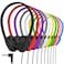 Maeline Bulk Headphones OnEar Wired Headphones Adjustable Headband with Soft Faux Leather Cushions for School Classrooms Libraries Travel 35mm Plug 10 Pack Multicolor