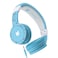 Tonies Foldable Wired Headphones for Kids Comfortably Designed to fit OnEar Works with Toniebox 1 and All 35mm Devices Light Blue