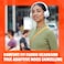 JBL Live 670NC Wireless OnEar Headphones with Adaptive Noise Cancelling with Smart Ambient Up to 65H Battery Life with Speed Charge Lightweight Comfortable and Foldable Design White